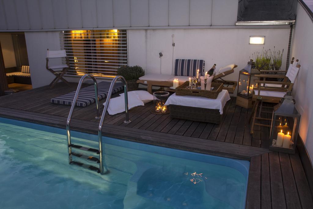 Pavi Apts Ljubljana - Private Rooftop Swimming Pool Номер фото